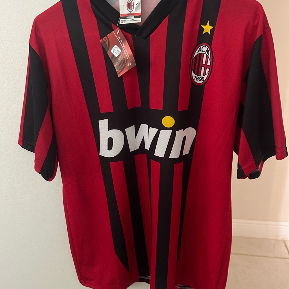 AC Milan Red and Black Jersey
